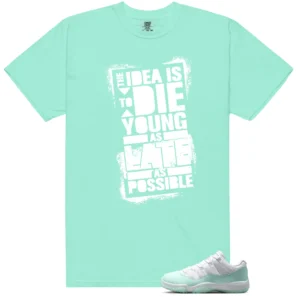 Die Young MatchShirt to Style Air Jordan 11 Low Igloo - Air Jordan 11 Low Igloo Matching T-Shirt