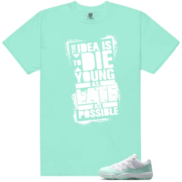 Die Young MatchShirt to Style Air Jordan 11 Low Igloo - Air Jordan 11 Low Igloo Matching T-Shirt