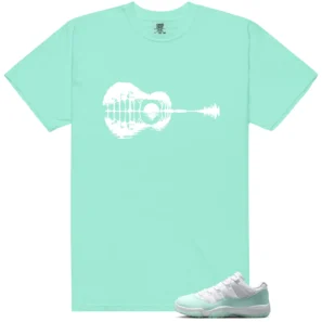 Guitar Shirt for Air Jordan 11 Low Igloo Sneaker - Air Jordan 11 Low Igloo Matching T-Shirt