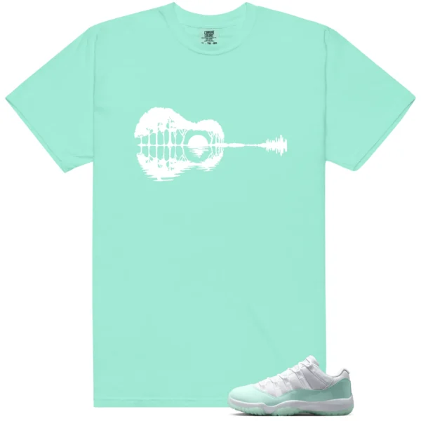 Guitar Shirt for Air Jordan 11 Low Igloo Sneaker - Air Jordan 11 Low Igloo Matching T-Shirt