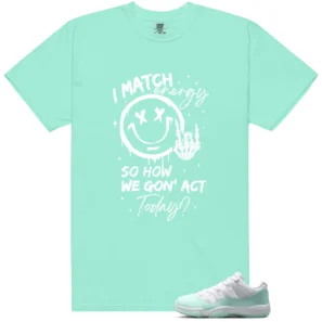 Air Jordan 11 Low Igloo Matching Tee Shirt - Match Energy - Air Jordan 11 Low Igloo Matching T-Shirt