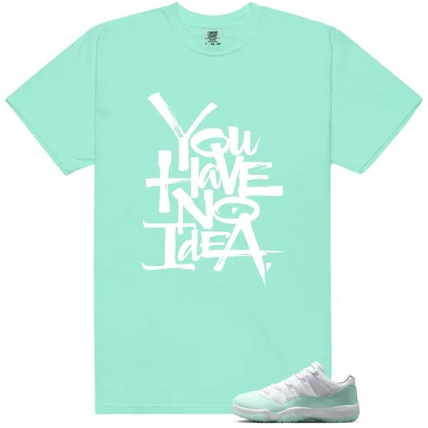 You Have No Idea Tshirt to Match Air Jordan 11 Low Igloo Outfit - Air Jordan 11 Low Igloo Matching T-Shirt