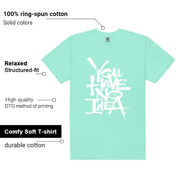 You Have No Idea Tshirt to Match Air Jordan 11 Low Igloo Outfit - Additional View - Air Jordan 11 Low Igloo Matching Tee
