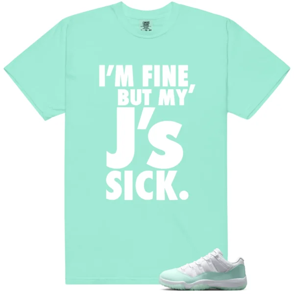 Air Jordan 11 Low Igloo Match | Sick J's Shirt - Air Jordan 11 Low Igloo Matching T-Shirt