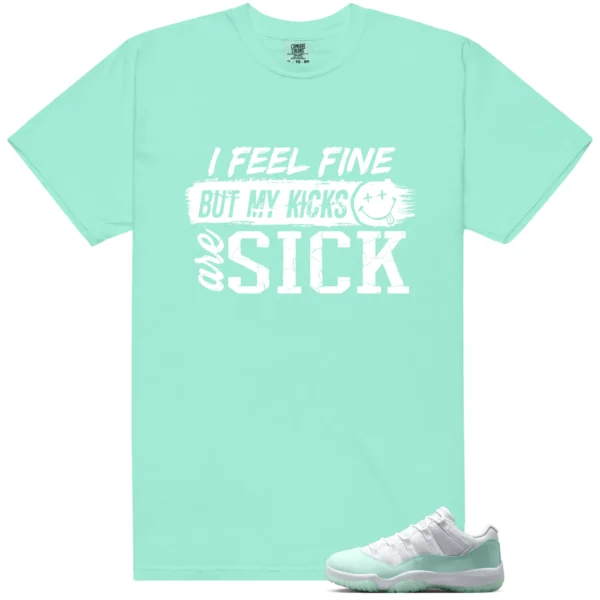 Air Jordan 11 Low Igloo Match: Sick Kicks Shirt - Air Jordan 11 Low Igloo Matching T-Shirt
