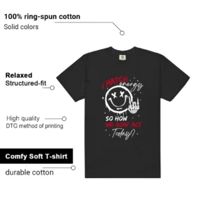 Air Jordan 11 Retro Low Bred 2025 Matching Tee Shirt - Match Energy Features
