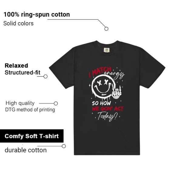 Air Jordan 11 Retro Low Bred 2025 Matching Tee Shirt - Match Energy Features