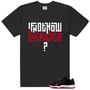 Air Jordan 11 Retro Low Bred 2025 Style T-shirt Motivational Graphic