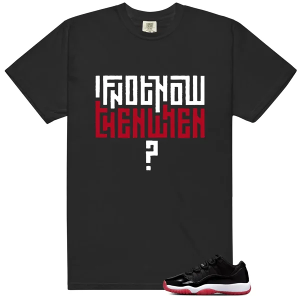 Air Jordan 11 Retro Low Bred 2025 Style T-shirt Motivational Graphic