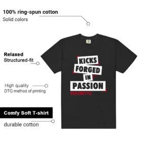 Passion Kicks Tee - Perfect Match for Air Jordan 11 Retro Low Bred 2025 Features