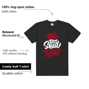 Air Jordan 11 Retro Low Bred 2025 Sneaker Tee This Too Shall Pass Features
