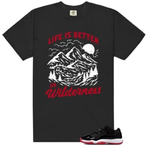 Wilderness Tee - Perfect with Air Jordan 11 Retro Low Bred 2025