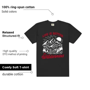 Wilderness Tee - Perfect with Air Jordan 11 Retro Low Bred 2025 Features