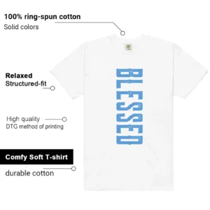 Blessed Tee | Air Jordan 12 Melo Match shirt Features