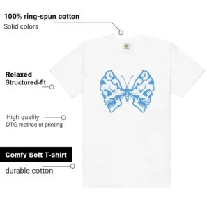 Butterfly Skulls Shirt for Air Jordan 12 Melo Fans Features
