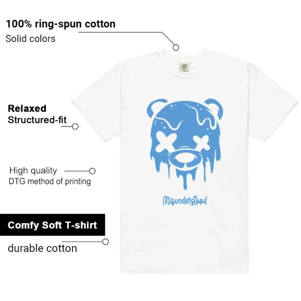 Air Jordan 12 Melo Matching Tee - Drippy Bear Graphic Features