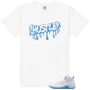 Hustle Drip Tee Matching Air Jordan 12 Melo