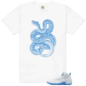Python Snake Shirt for Air Jordan 12 Melo Sneaker