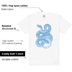 Python Snake Shirt for Air Jordan 12 Melo Sneaker Features
