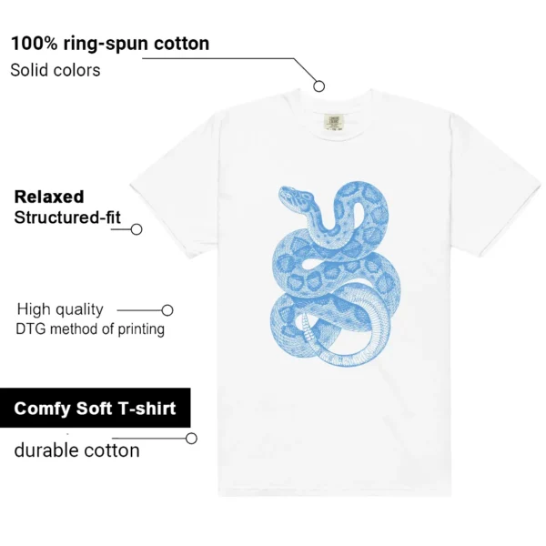 Python Snake Shirt for Air Jordan 12 Melo Sneaker Features