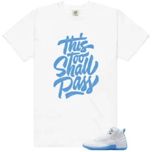 Air Jordan 12 Melo Sneaker Tee This Too Shall Pass