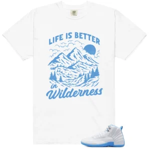 Wilderness Tee - Perfect with Air Jordan 12 Melo