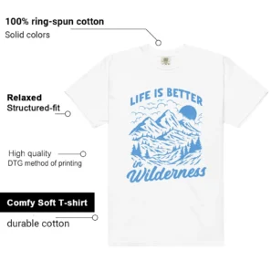 Wilderness Tee - Perfect with Air Jordan 12 Melo Features