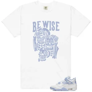 Air Jordan 4 Forget Me Not 'Be Wise' Matching Shirt