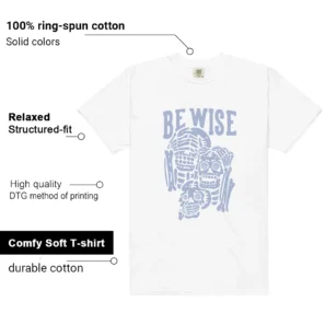 Air Jordan 4 Forget Me Not 'Be Wise' Matching Shirt Features