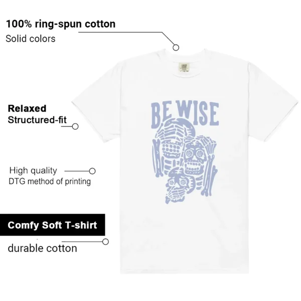 Air Jordan 4 Forget Me Not 'Be Wise' Matching Shirt Features