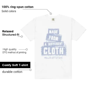 Built Different Tee for Air Jordan 4 Forget Me Not Features