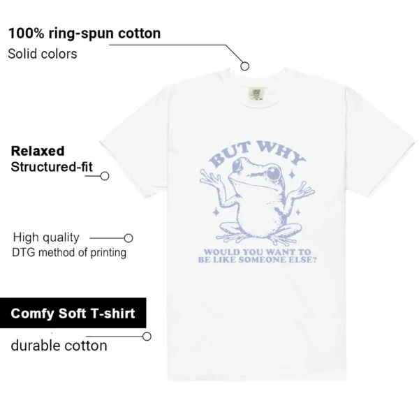 Funny But Why Shirt for Air Jordan 4 Forget Me Not Features