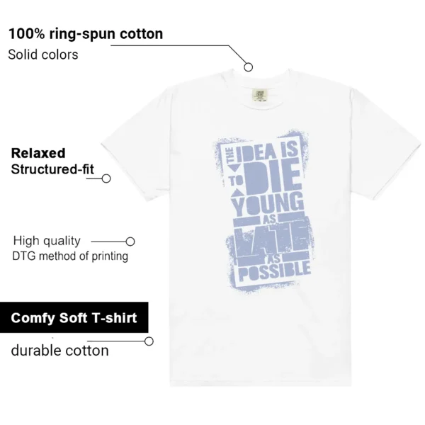 Die Young MatchShirt to Style Air Jordan 4 Forget Me Not Features