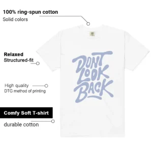 Air Jordan 4 Forget Me Not Matching: Don't Look Back Shirt Features