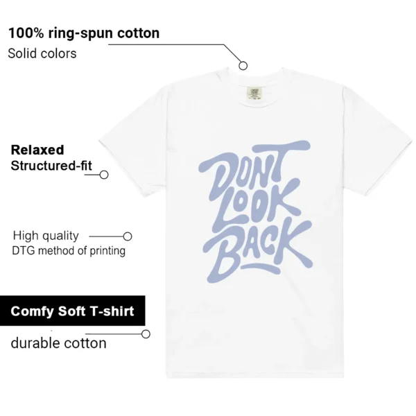 Air Jordan 4 Forget Me Not Matching: Don't Look Back Shirt Features