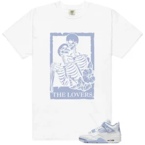 Lovers Tee for Air Jordan 4 Forget Me Not Sneakers