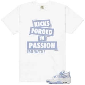 Passion Kicks Tee - Perfect Match for Air Jordan 4 Forget Me Not