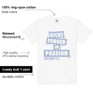 Passion Kicks Tee - Perfect Match for Air Jordan 4 Forget Me Not Features