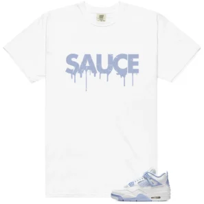 Sauce Tee to Match Your Air Jordan 4 Forget Me Not