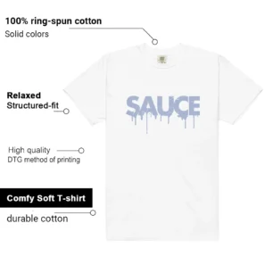 Sauce Tee to Match Your Air Jordan 4 Forget Me Not Features