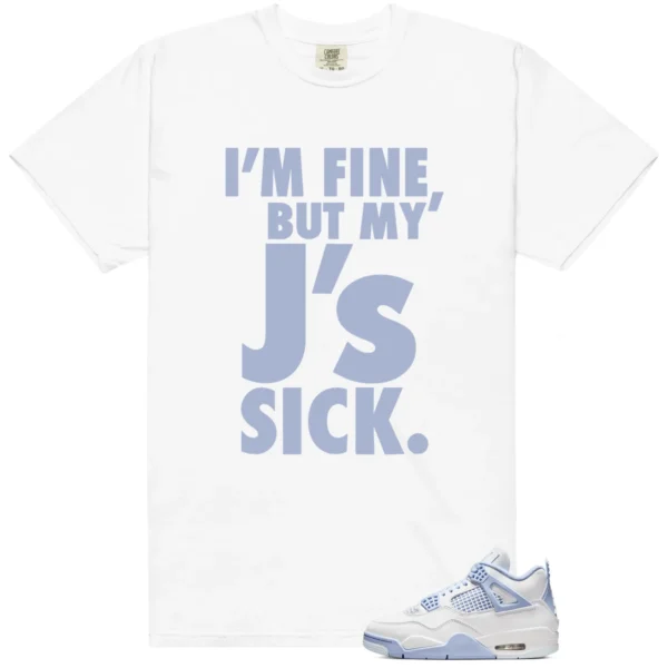Air Jordan 4 Forget Me Not Match | Sick J's Shirt