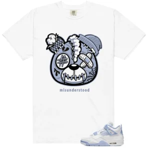 Air Jordan 4 Forget Me Not Sneaker Matching Tee - Teddy Bear