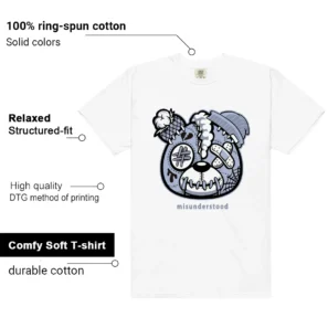 Air Jordan 4 Forget Me Not Sneaker Matching Tee - Teddy Bear Features