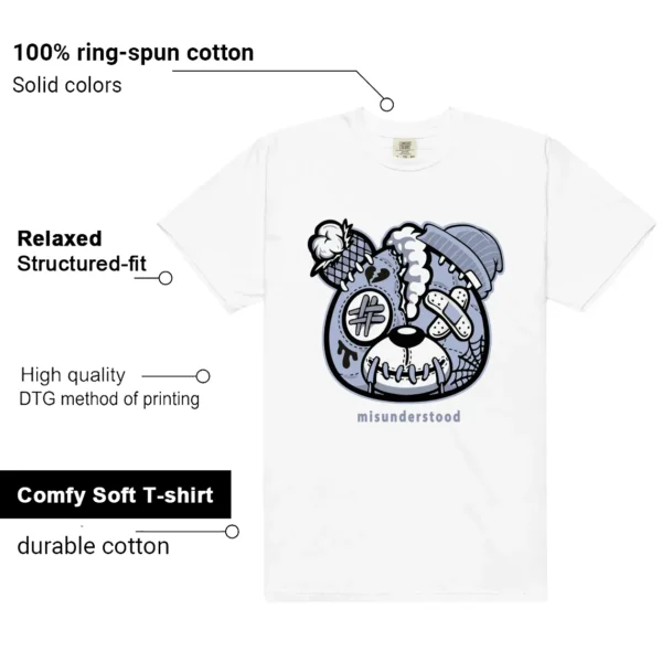 Air Jordan 4 Forget Me Not Sneaker Matching Tee - Teddy Bear Features