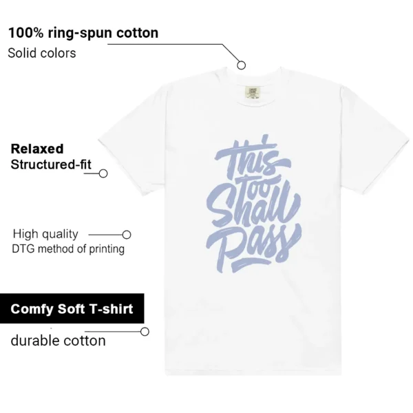 Air Jordan 4 Forget Me Not Sneaker Tee This Too Shall Pass Features