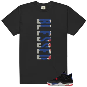 Blessed Tee | Air Jordan 4 Rare Air Match shirt
