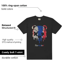 Air Jordan 4 Rare Air Matching Tee - Drippy Bear Graphic Features