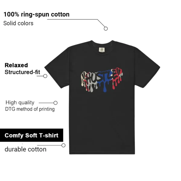 Hustle Drip Tee Matching Air Jordan 4 Rare Air Features