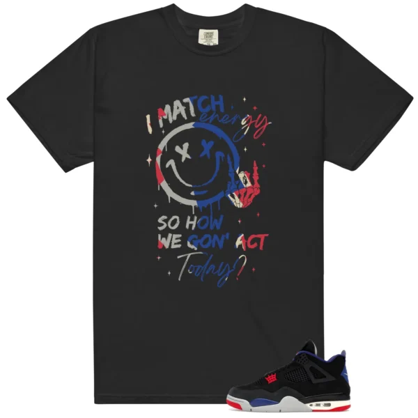 Air Jordan 4 Rare Air Matching Tee Shirt - Match Energy