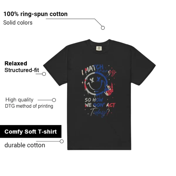Air Jordan 4 Rare Air Matching Tee Shirt - Match Energy Features